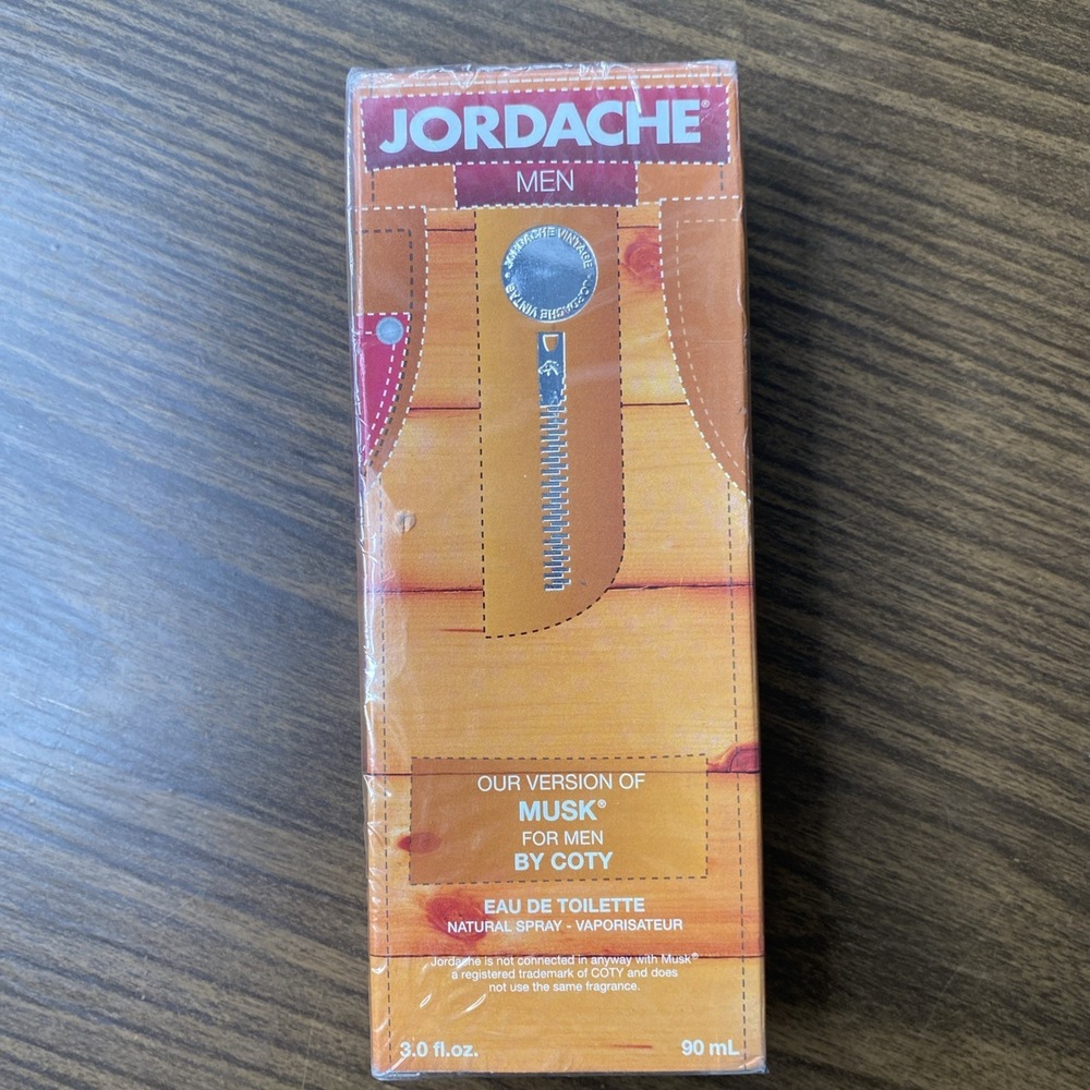 Sealed JORDACHE MEN Version Of MUSK by Coty 3oz/90mL EDT